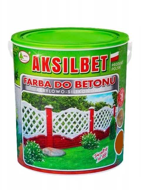 AKSILBET FARBA DO BETONU CEGLASTY 1L