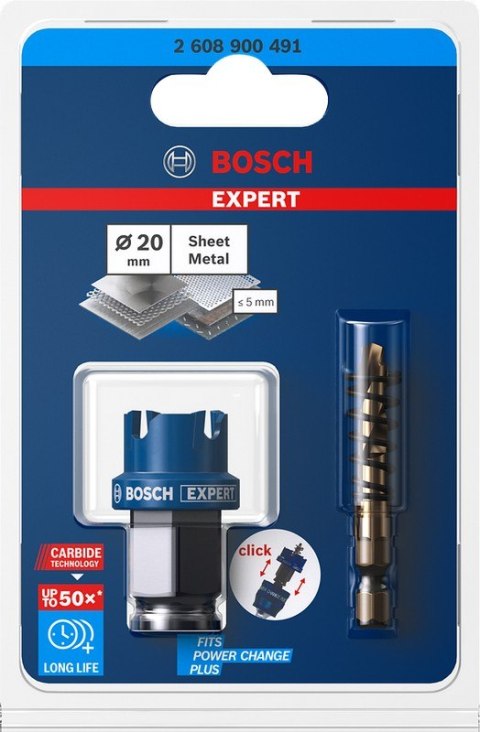 OTWORNICA TCT EXPERT SHEETMET 20MM
