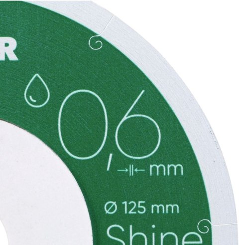 TARCZA DIAMENTOWA SHINE 125*0.6*6*22.23