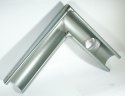 NAROŻNIK RYNNY Z WYLOTEM 150MM LEWY