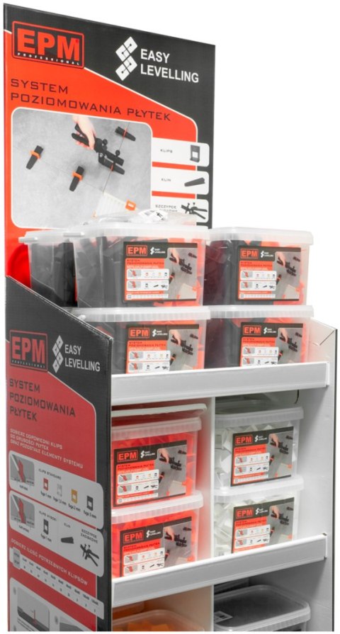 KLIPSY SYSTEM UKŁADANIA PŁYTEK EASY LEVELING 200SZT. 1,5MM