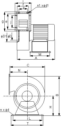 WENTYLATOR WBN-150/3 1F