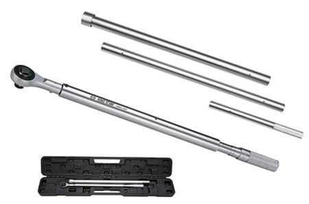 KLUCZ DYNAMOMETRYCZNY 1'' 500-2500 NM MOLETOWANY UCHWYT