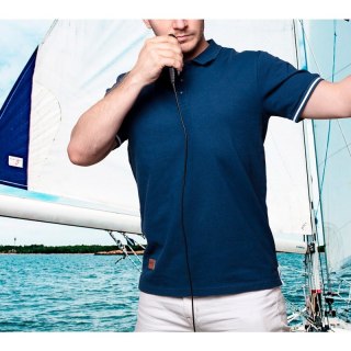 KOSZULKA POLO DENIM ROZMIAR L