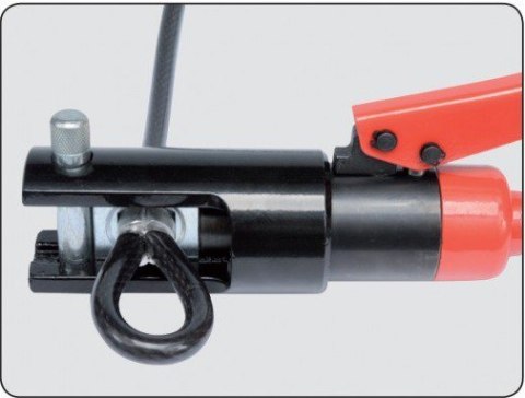 PRASKA HYDRAULICZNA, RĘCZNA DO ZACISKANIA KOŃCÓWEK 10-120MM2