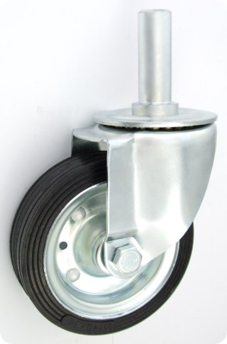 KOŁO METAL-GUMA 140MM OBUDOWA Z TRZPIENIEM 34