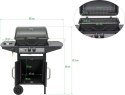 GRILL GAZOWY 2+1, 8KW