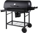 GRILL OGRODOWY Z POKRYWĄ, RUSZT 71CM.