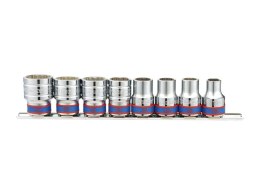 KOMPLET NASADEK 1/2 12-KĄTNE 8 SZTUK 10-22MM