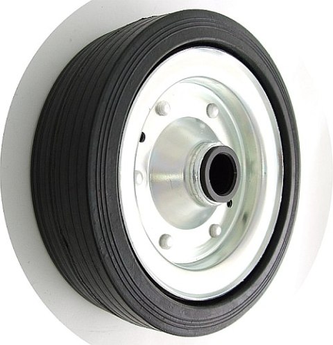 KOŁO METAL-GUMA 200MM BEZ OBUDOWY OŚKA 25MM 69F