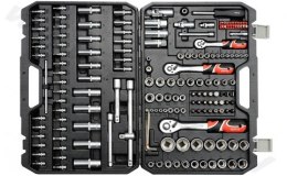 ZESTAW NARZĘDZIOWY XXL 1/2'' 1/4'' 3/8'' 173 CZĘŚCI