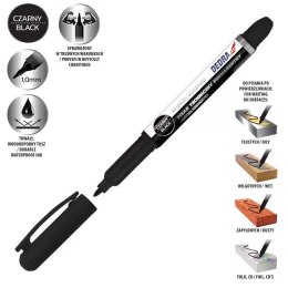 MARKER TECHNICZNY PERMANENTNY BIAŁY 1MM