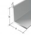PROFIL KĄTOWY ALUMINIOWY ANODOWY 2000X25X25X1,5