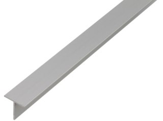 PROFIL T ALUMINIOWY ANODOWY 1000X20X20X1,5