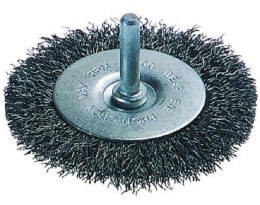 SZCZOTKA TARCZOWA 100MM/20MM WOLFCRAFT DRUT FALISTY