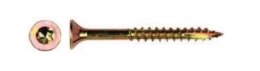 WKRĘT DO DREWNA OCYNK ŻÓŁTY NA TORX PFS+ T20 4.5*35MM