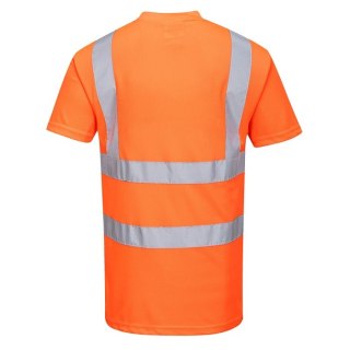 KOSZULKA T-SHIRT OSTRZEGAWCZA POMARAŃCZOWA RT23 ROZMIAR XL
