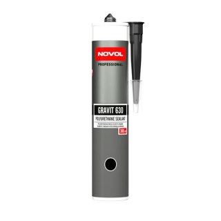 MASA POLIURETANOWA NOVOL GRAVIT 630 300ML CZARNA