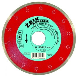 TARCZA DIAMENTOWA GŁADKA ŻBIK KONESER 230MM
