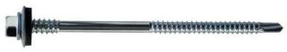 WKRĘT DO PŁYT WARSTWOWYCH Z EPDM 6.3*125MM 6MM RAL9010