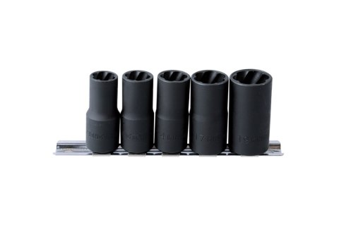 ZESTAW 5 NASADEK 1/2'' DO USZKODZONYCH ŚRUB 12-19 MM