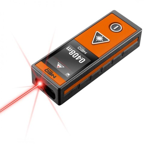 DALMIERZ LASEROWY ZASIĘG 40M EKRAN DOTYKOWY