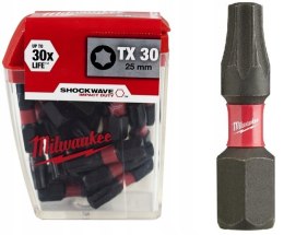 BIT, GROT, KOŃCÓWKA TORX TX30 25MM 25SZT.