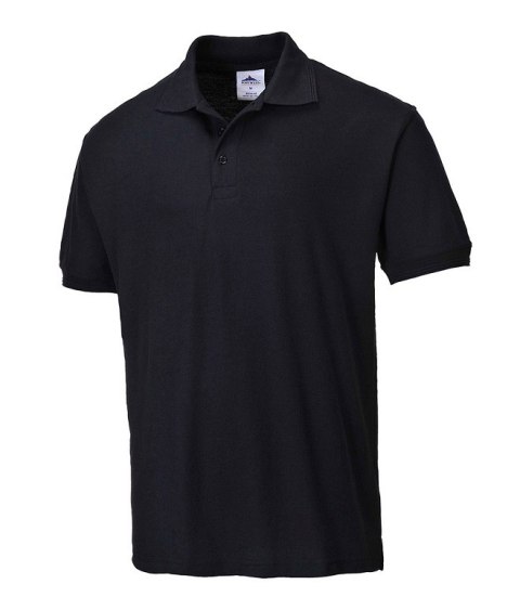 KOSZULKA POLO NAPLES, B210 CZARNA ROZMIAR XXL