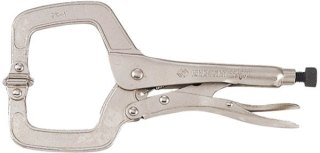 SZCZYPCE ZACISKOWE BLACHARSKIE 275MM Z RUCHOMĄ SZCZĘKĄ CHROM