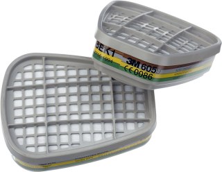 3M POCHŁANIACZ SERIA 6000 ABEK1, OPK 2SZT