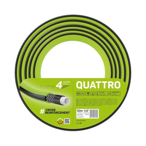 WĄŻ OGRODOWY QUATTRO 1/2'' 50M
