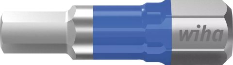 ZESTAW BITÓW T 4.0*25 MM SZEŚCIOKĄTNE 1/4'' W KASECIE, 5 CZ.