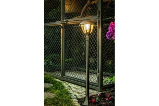 LAMPA OGRODOWA GRANDE-P SŁUPEK CZARNA