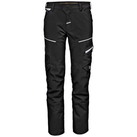 SPODNIE DO PASA SIR GEMINI GUARD, CZARNE, ROZMIAR 56