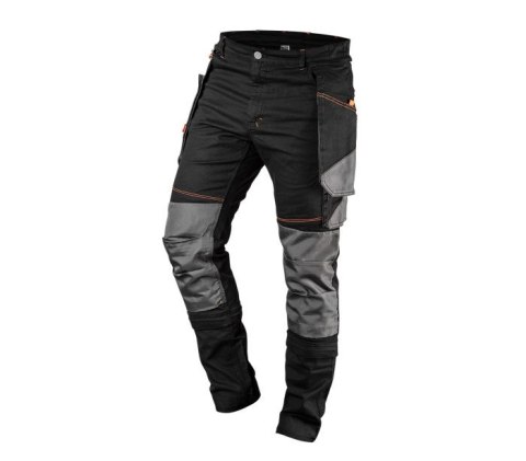 SPODNIE ROBOCZE HD SLIM ODPINANE KIESZENIE ROZMIAR 3XL