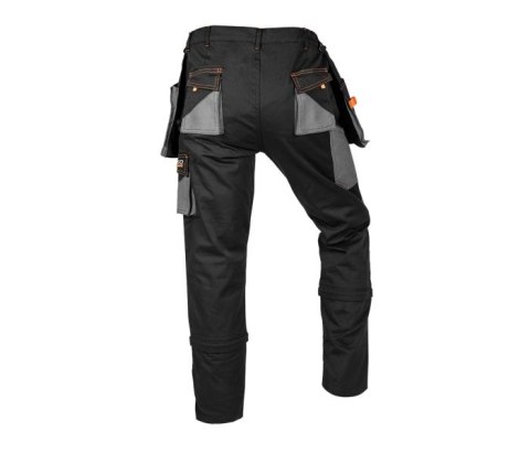 SPODNIE ROBOCZE HD SLIM ODPINANE KIESZENIE ROZMIAR 3XL