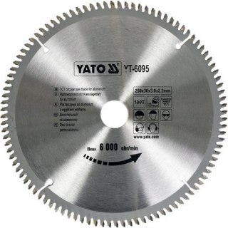 TARCZA WIDIOWA DO ALUMINIUM 350*30MM 100 ZĘBÓW