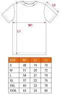 T-SHIRT CIENIOWANY DENIM, ROZMIAR S