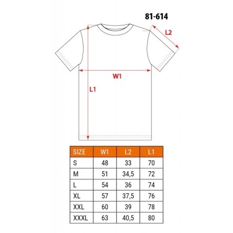 T-SHIRT FUNKCYJNY PREMIUM, ROZMIAR S