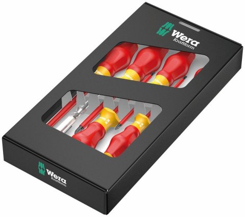 ZESTAW WKRĘTAKÓW KRAFTFORM COMFORT VDE+TESTER FAZY, 7 CZĘŚCI
