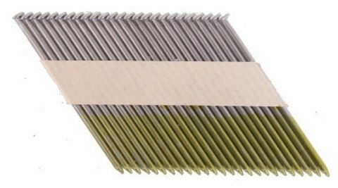 GWOŹDZIE GŁADKIE ŁĄCZONE PAPIEREM 3000SZT 3,3*75MM 34°