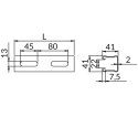 PROFIL MF2,0 2000MM