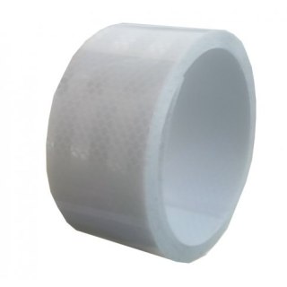 TAŚMA ODBLASKOWA BIAŁA PLASTER 50MM/5M