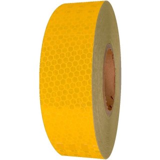 TAŚMA ODBLASKOWA ŻÓŁTA PLASTER 50MM/5M