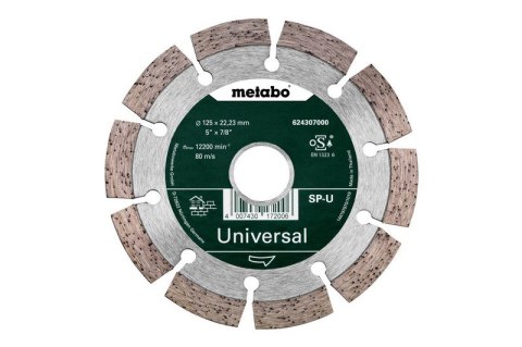 TARCZA DIAMENTOWA SEGMENTOWA DO BETONU 125*22.23MM