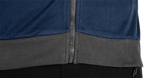 BLUZA ROZPINANA Z KAPTUREM COMFORT GRANATOWA ROZMIAR XXL