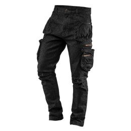 SPODNIE ROBOCZE 5-KIESZENIOWE DENIM ROZMIAR L