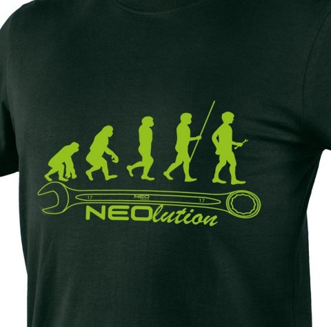 T-SHIRT Z NADRUKIEM NEOLUTION ROZMIAR XXXL