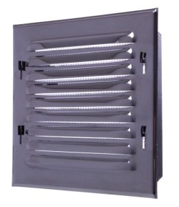 KRATKA NIERDZEWNA SKOŚNA W RAMCE Z SIATKĄ 14*21CM