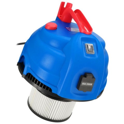 ODKURZACZ WARSZTATOWY 1600W 30L FILTR BAWEŁNA